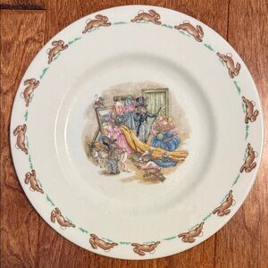 Vintage Royal Doulton Bunnykins Plate